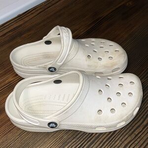 White Crocs